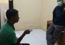 Usai Diamankan, Orang Gila yang Bakar Sarung di Masjid Dijemput Keluarga