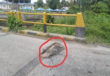 Lubang di Jembatan Burau Rawan Kecelakaan, Pengguna Jalan Merasa Terganggu