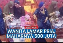 Viral di Medsos, Wanita Lamar Laki-Laki Mahar 500 Juta