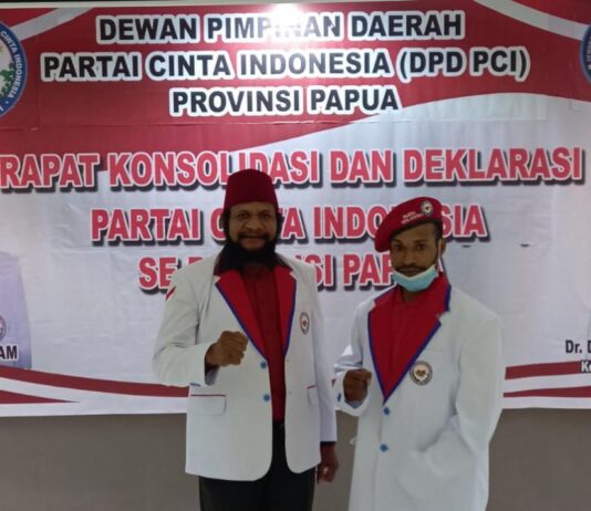Hendrik Yance Udam: PCI Merupakan Sarana Politik Untuk Melahirkan Pemimpin Bangsa dan Negara Berkualitas
