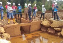 Komisi III DPRD Luwu Timur dan DLH Kunjungi Sediment Pond PT. CLM