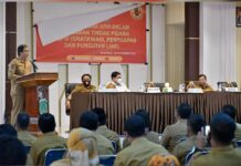 Ciptakan Pengelolaan Pemerintahan yang Bersih, Pemda Lutra Gelar Sosialisasi Sinergi APIP dan APH