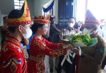 Sidang Sinode GKST, Bupati Luwu Timur Disambut Bupati Morut