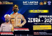 Tidak Ada Penindakan Saat Ops Zebra, Ini Yang Akan Dilakukan Sat Lantas Polres Luwu Timur