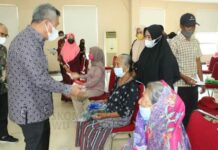 105 Lansia di Luwu Timur Terima Bantuan Atensi