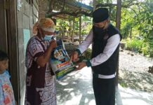 Warga Dusun Podomoro Kembali Terima Paket Sedekah Jumat ASN Setda