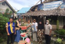 Pemkab Lutim Bantu Korban Angin Kencang