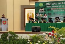 Bupati Luwu Timur Berbagi Kisah di Wisuda UNPACTI Makassar