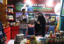 Hari Pertama Expo Harkopnas, Produk Kabupaten Luwu Timur Laku Keras