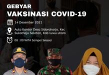 Besok, Polsek Sukamaju Siapkan Hadiah Untuk Warga Yang Lakukan Vaksin di Desa Sidoraharjo