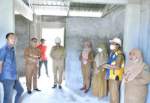 Tinjau Huntap, Sekda Luwu Utara : Insya Allah, Desember Huntap Diserahkan