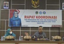 Buka Rakor, Bupati Lutim : PKK Berperan Sebagai Mitra Strategis Pemerintah