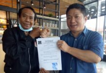 Struktur Kepengurusan DPW Partai UKM Indonesia Provinsi NTT Resmi Terima SK