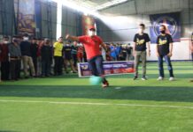 Tendangan Perdana Bupati, Turnamen Futsal DPD KNPI Resmi Bergulir