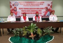 Frangky Samuel Longdong Pimpin DPD PCI Sulut, HYU Ketum PCI Ucapkan Selamat Berjuang