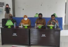 Hadiri Rapat Koordinasi, Kapolsek Sukamaju : Mari Kita Berperan Aktif Untuk Mensukseskan Vaksinasi