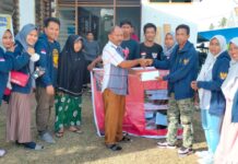 PMIS Salurkan Bantuan Untuk Korban Banjir Soppeng