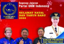 Hari Natal, Ketua Umum Partai UKM Indonesia Serukan Saatnya Indonesia Bangkit Paska Pandemi