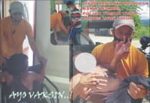Polisi Ini Berhasil Bujuk Penyandang Disabilitas Fisik dan Gangguan Jiwa Agar Mau Divaksin