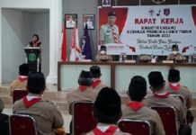 Kwarcab Gerakan Pramuka Kabupaten Luwu Timur Gelar Rapat Kerja Tahun 2022