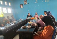 Baru Dilantik, Lurah Bone Mervis Gelar Rapat Koordinasi Sekaligus Silaturahmi Bersama Aparat