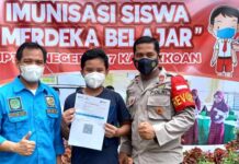Usung Tema Merdeka Belajar, Vaksin Pada Anak Launcing di SDN Katokkoan Masamba