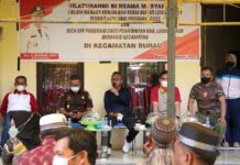 Bupati Lutim dan Forkopimda Silaturahmi Bersama Masyarakat Burau