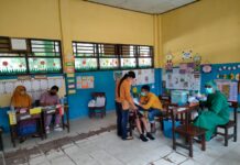 UPTD Puskesmas Mangkutana Gencar Melakukan Vaksinasi Anak Usia 6-11 Tahun