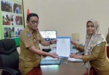 Lakukan Penandatanganan Perjanjian Kinerja Tahun 2022, Ini Harapan Kepala DPKP Luwu Utara