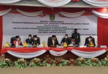 Sah ! Aripin Resmi Jabat Ketua DPRD Luwu Timur