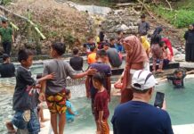Permandian Air Panas Pincara Ramai Pengunjung, Ini Harapan Kades kepada Pemda Lutra