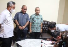 Budiman Saksikan Penandatanganan MoU Antara PT. KPSE dan PT. NTE