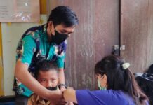 Berikut Capaian Vaksinasi Pelajar Tingkat SD di Kecamatan Wotu