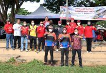 Bupati Luwu Timur Lepas Atlet Balap Motor dan Sepak Takraw Mengikuti Praporprov