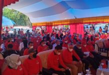 Meriahnya Penyambutan Bupati Luwu Timur di HUT ke-13 Tahun RSUD I Lagaligo