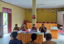 Hadiri Rakor, Kapolsek Malangke : Setiap Permasalahan di Desa Sesegera Mungkin Dilaporkan