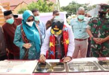 Bupati Lutim Resmikan Magani Park Sebagai Ruang Terbuka Hijau