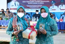 Sufriaty Puji Kreatifitas TP PKK Desa Bantilang