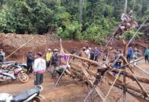 Masyarakat Desa Tontowaea Kembali Blokir Jalan Masuk ke Lokasi IUP PT. SSP