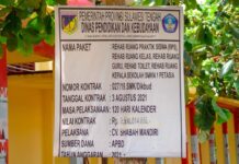 Wagub Sulteng Ingatkan Kontraktor Bangunan SMKN I Petasia Agar Selesaikan Pekerjaan dengan Baik