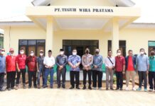 Kepala Disdagkop-UKM Resmikan Pabrik Kelapa Sawit PT. Teguh Wira Pratama