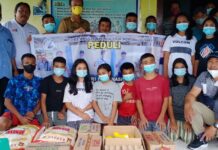 Jurnalis Morowali Utara Bagikan Ratusan Paket Sembako, Bentuk Kepedulian dalam Rangka HPN