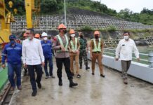 Kapolda Sulteng dan Danrem 132 Cek PLTA Poso Energy Yang Akan Diresmikan Presiden