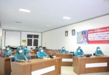 TP PKK Lutim Ikuti Kajian Islami “Tetap Tenang Hadapi Gelombang Ketiga Covid-19” Secara Virtual