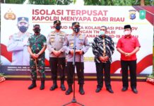 Sarankan Warga Dirawat di Isoter, Kapolri: Kurangi Resiko Penyebaran dan Fatalitas