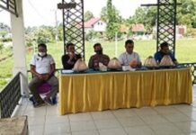 Kades Tolada Lakukan Sosialisasi DSP Bantuan Perbaikan Rumah Tingkat Desa Pasca Banjir Bandang