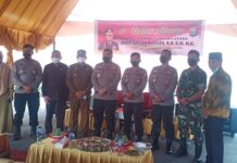 Polsek Malangke Sambut Kunjungan Kerja Kapolres Luwu Utara