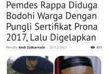 Pemdes Rappa Kembali Berulah, Ketua RT Dicopot Secara Sepihak
