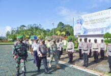 Polres Morut Laksanakan Apel Gelar Pasukan Ops Keselamatan 2022, Ini Targetnya