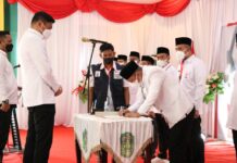 Adnan Purichta Ichsan Lantik Budiman Menjadi Ketua PMI Lutim